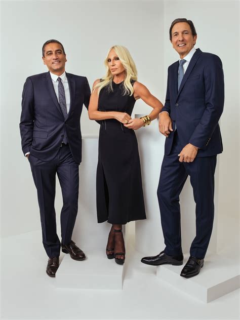 Versace CEO Jonathan Akeroyd on working with Donatella 